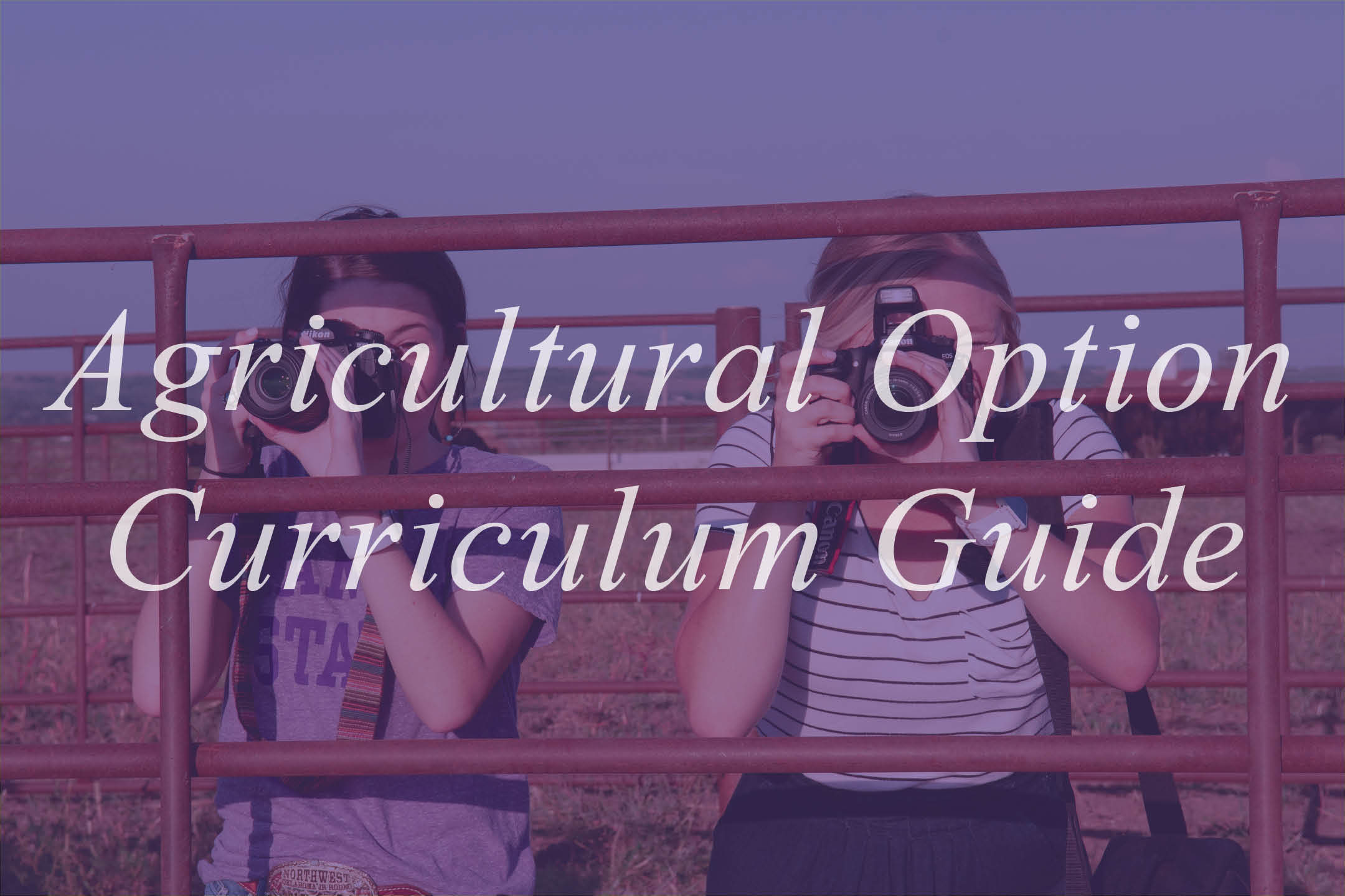 Agricultural Option Curriculum Guide